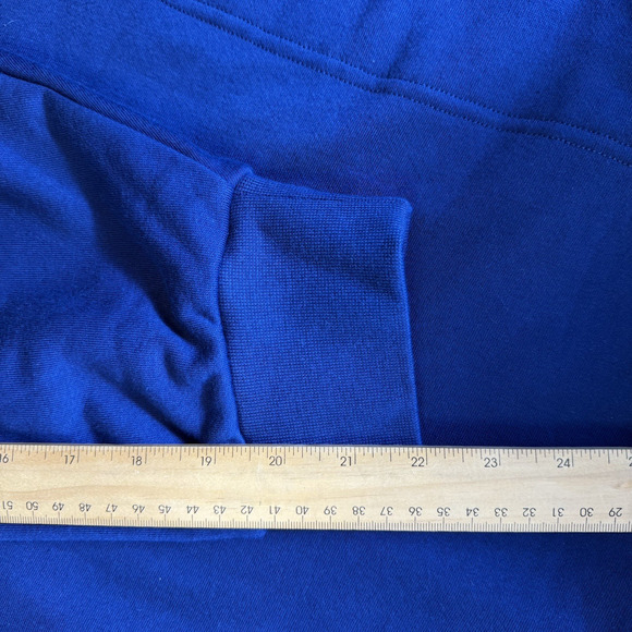 Xersion 2XL Big & Tall French Terry Hoodie Blue Depth Soft Touch NWT Streetwear - Picture 12 of 14